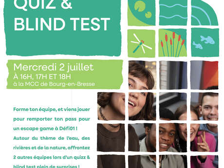 [Les mercredis au fil de l'eau] JEUX Quiz et blind test