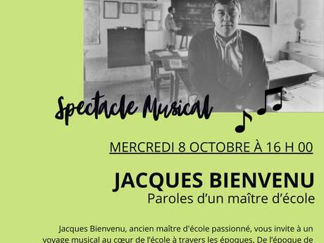 Paroles d'un maître d'école par Jacques Bienvenu