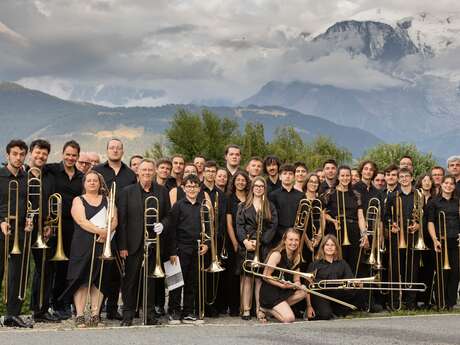 Concert de fin de stage Trombon'Alpes