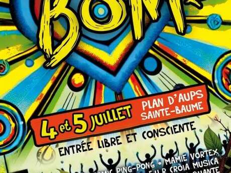BOM Festival : Concerts live, spectacles, animations, ateliers et jeux