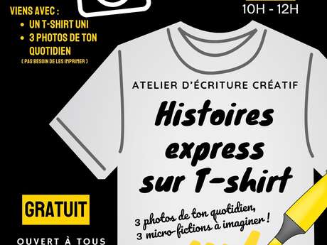 Express stories on T-shirts