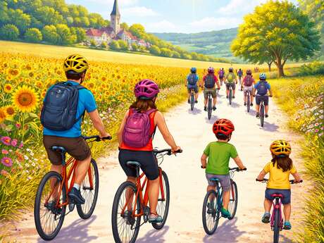 Rando à vélo de la fête du Tour de France