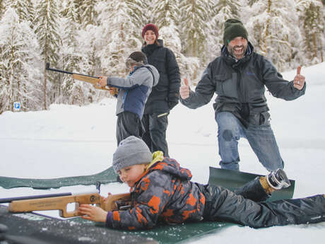 Biathlon laser