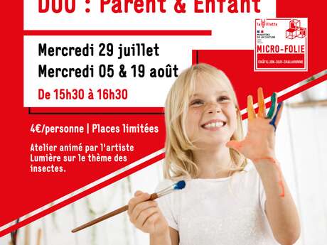 Ateliers dessin en duo : parent & enfant