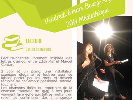 Lecture chantée "Moi pour toi"