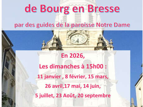 Visites guidées co-cathédrale Notre-Dame de Bourg-en-Bresse