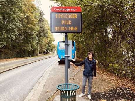 PÉDALER EN SOIRÉE «les arrêts de covoiturage»
