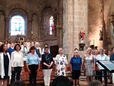Concert-restitution de stage  Choeurs en Forez