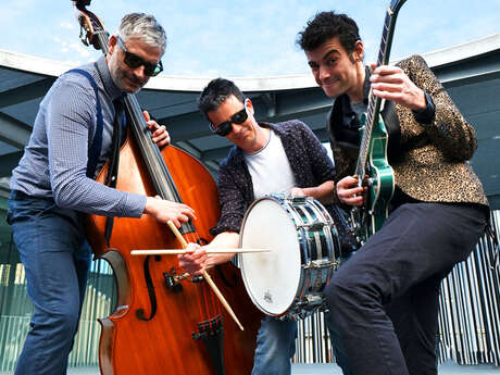 Rockabilly concert with Burning Bananas at Toî du Monde