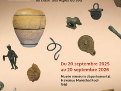 Exposition Mons Seleucus : carrefour divin. Deux siècles de fouilles gallo-romaines au cœur des Alpes du Sud
