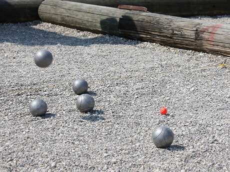 Jeu-de-boulesbaan Villapeyron