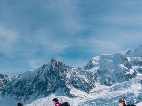 Raquettes à neige Journée - Cie des Guides Chamonix