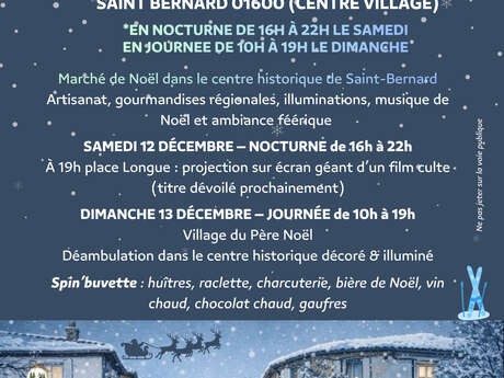Marché de Noël de Saint-Bernard 2026
