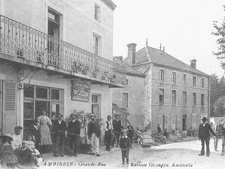 Promenade sur les traces des anciens commerces d'Ambierle