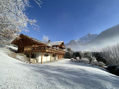Chalet Edelweiss, luxueux face au Mont-Blanc