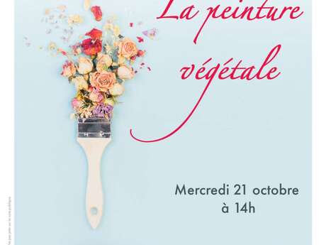 Atelier Créatif Grainothèque - Peinture végétale