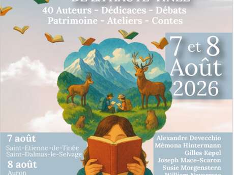 12ème Festival du livre de la Haute Tinée