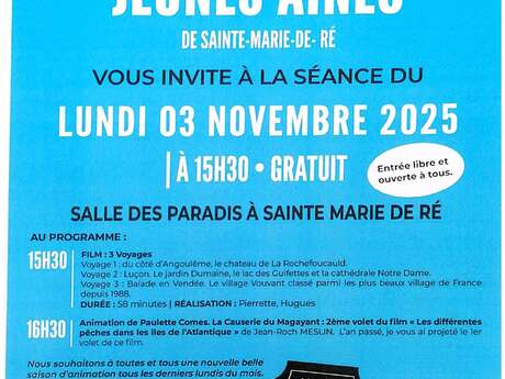 Le Club des Jeunes Aînés - Séance de cinéma