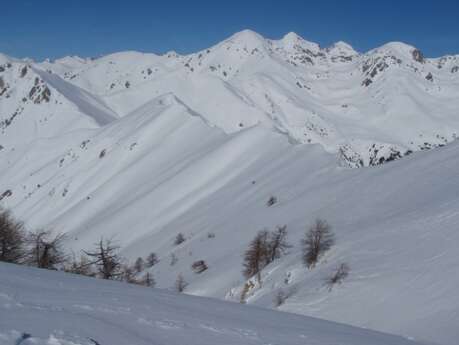 Randonnée raquettes Cime de la Calmette