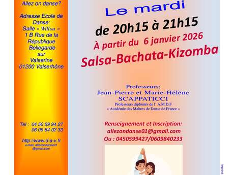 Cours Salsa-Bachata-Kizomba