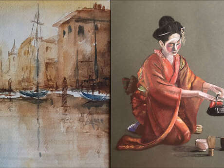 Exhibition -Myriam Doridot & Jacques Salles "Itinéraires" (Itineraries)