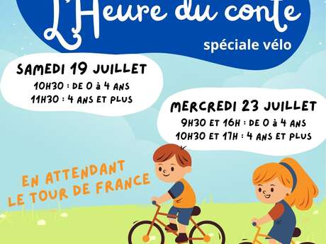 Heure du conte spéciale "en attendant le Tour de France"
