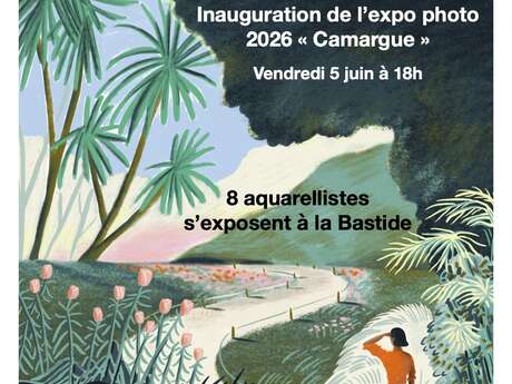 Expositions photos et aquarelles.