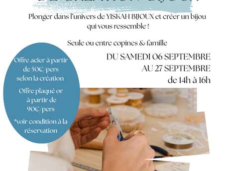 Atelier création de bijoux