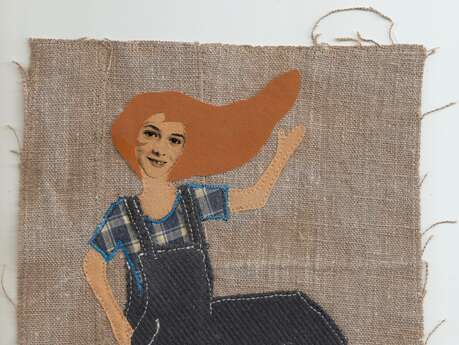 Mon portrait textile - Atelier parent-enfant