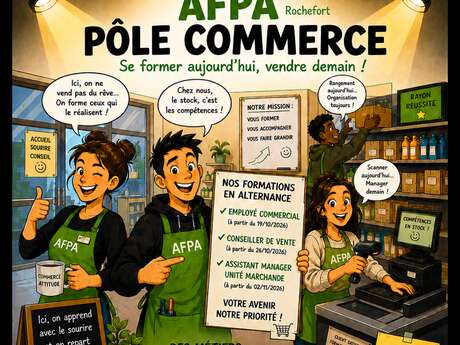 Soirée évènement alternance commerce
