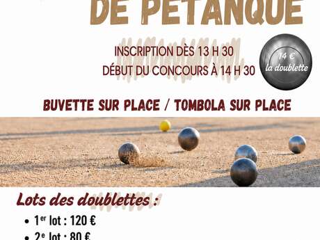 Concours de pétanque - Conscrits 2028
