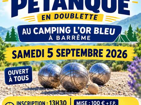 Concours de pétanque