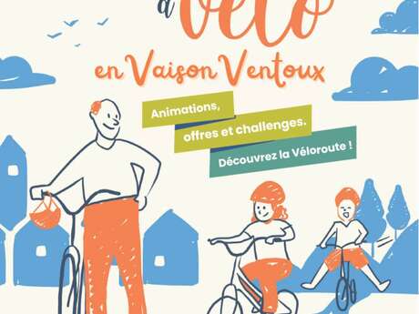 Afsluiting van "Mai à vélo" - Feestelijke ochtend en ontdekking van de Ouvèze fietsroute