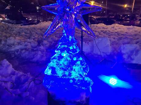 Sculptures sur glace