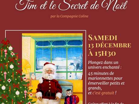 Spectacle de marionnettes - Tim et le Secret de Noël