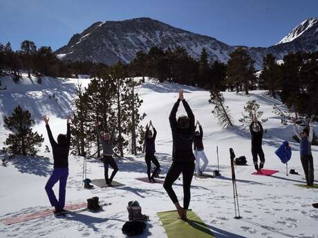 Rando Raquettes à neige & Yoga avec Chrystel