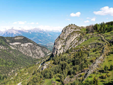 Boucle du château / Depuis Saint-Marcellin