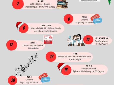 Un  décembre à Céreste