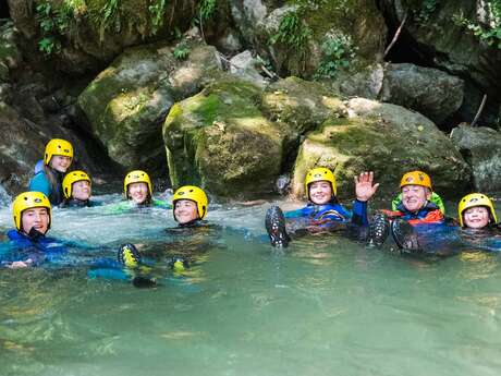 Canyoning : Montmin - parcours de 2h30