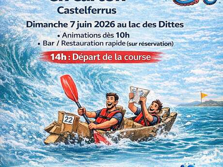 4° course de radeaux en carton