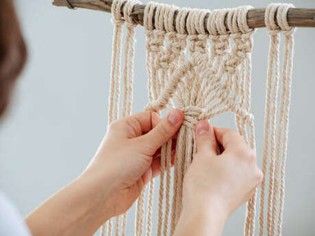 Échangeons nos savoirs : Atelier macramé