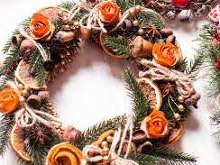 Noël à Vence 2025: Ateliers couronnes de Noël