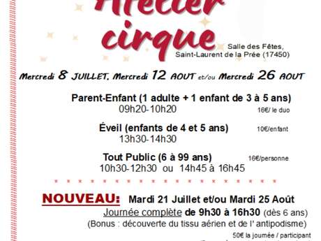 Ateliers cirque
