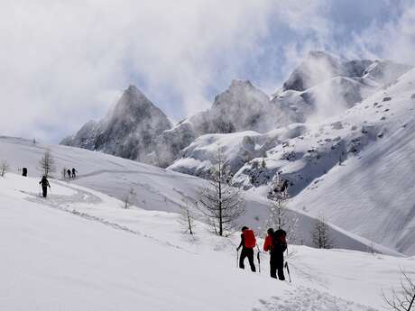 Atelier itinérant "faire sa trace, partager l'espace"  à Arvieux