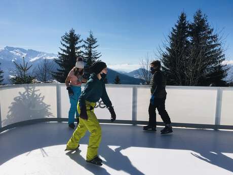 Patinoire synthétique au Collet