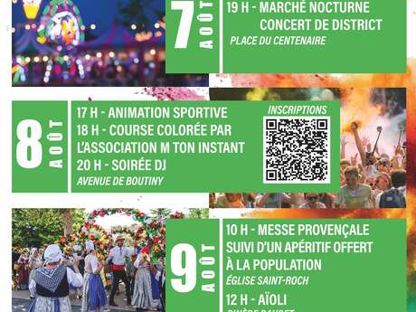Fête de la ville à l’occasion de la Saint Roch