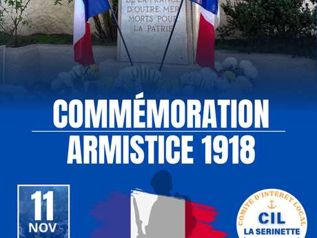 Commémoration du 11 novembre 1918 - CIL La Serinette / La Barre / Les Amoureux