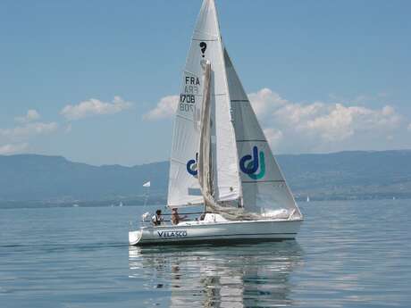 Cours particulier de voile sur le Lac Léman