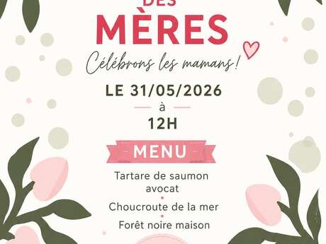 Fête des mères au restaurant " Au bonheur du ventre "