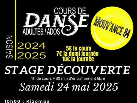 Stage découverte de danses